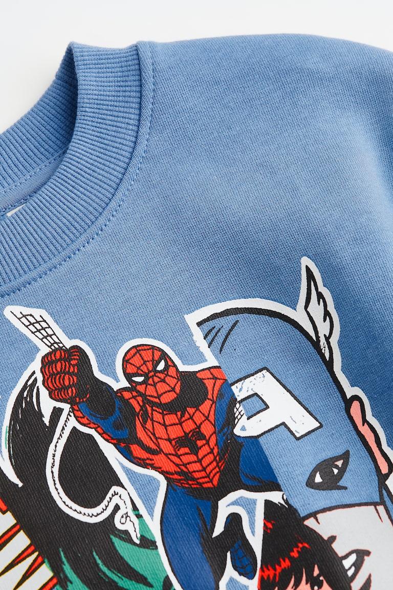 H&M Sudadera oversize estampada - Azul/Bluey - NIÑOS Outlet online
