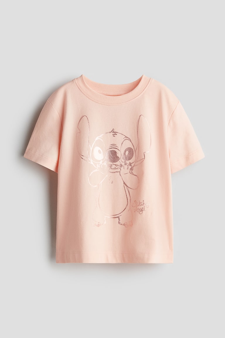 H&M Camiseta de algodón con motivo estampado - Rojo vivo/Minnie Mouse - NIÑOS Rebajas baratas