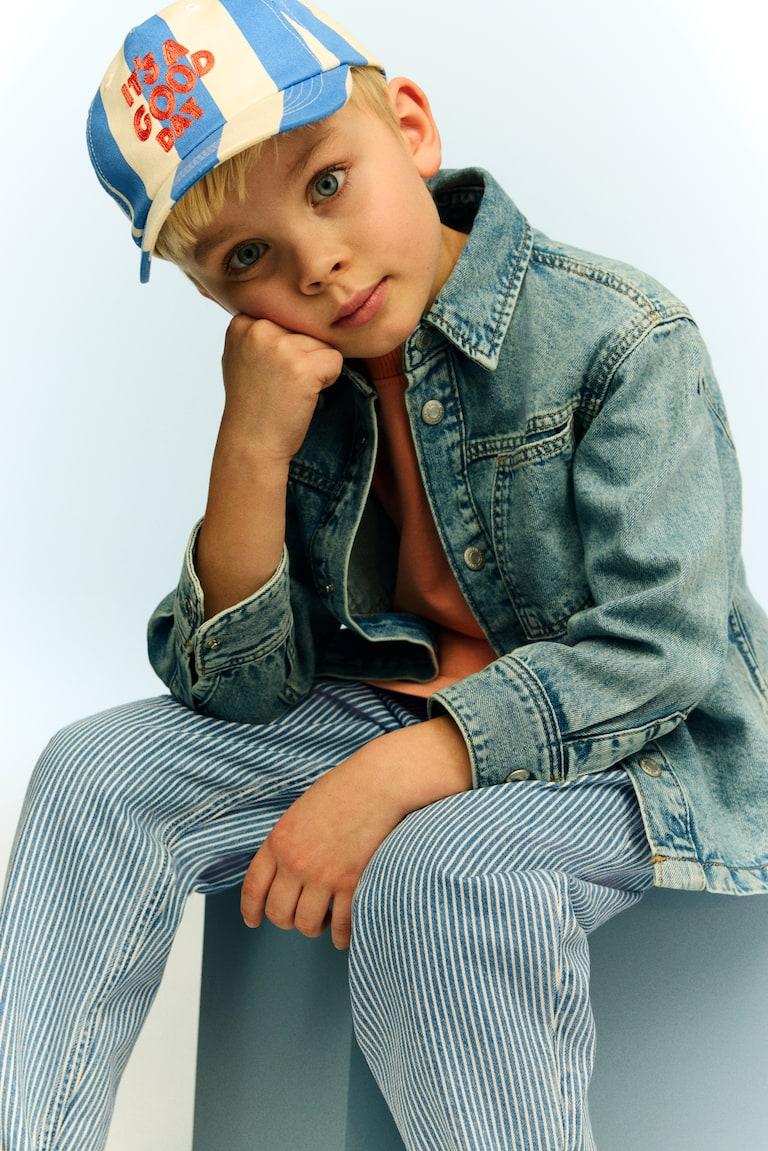H&M Loose Fit Jeans - Azul denim claro - NIÑOS Tienda de fábrica
