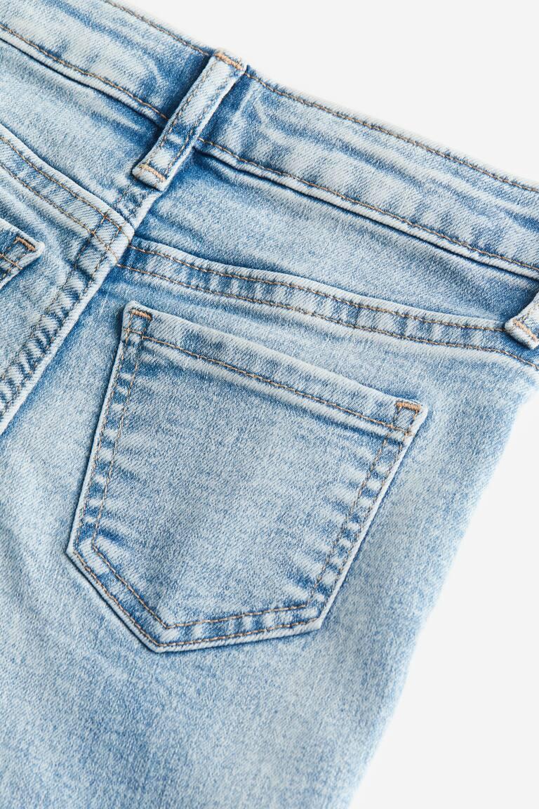H&M Superstretch Wide Leg Jeans - Azul denim claro - NIÑOS Tienda