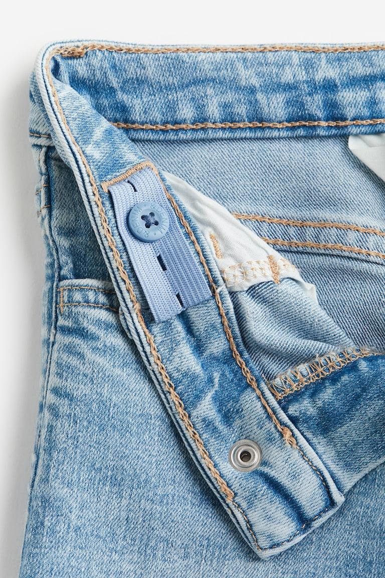 H&M Superstretch Wide Leg Jeans - Azul denim claro - NIÑOS Tienda