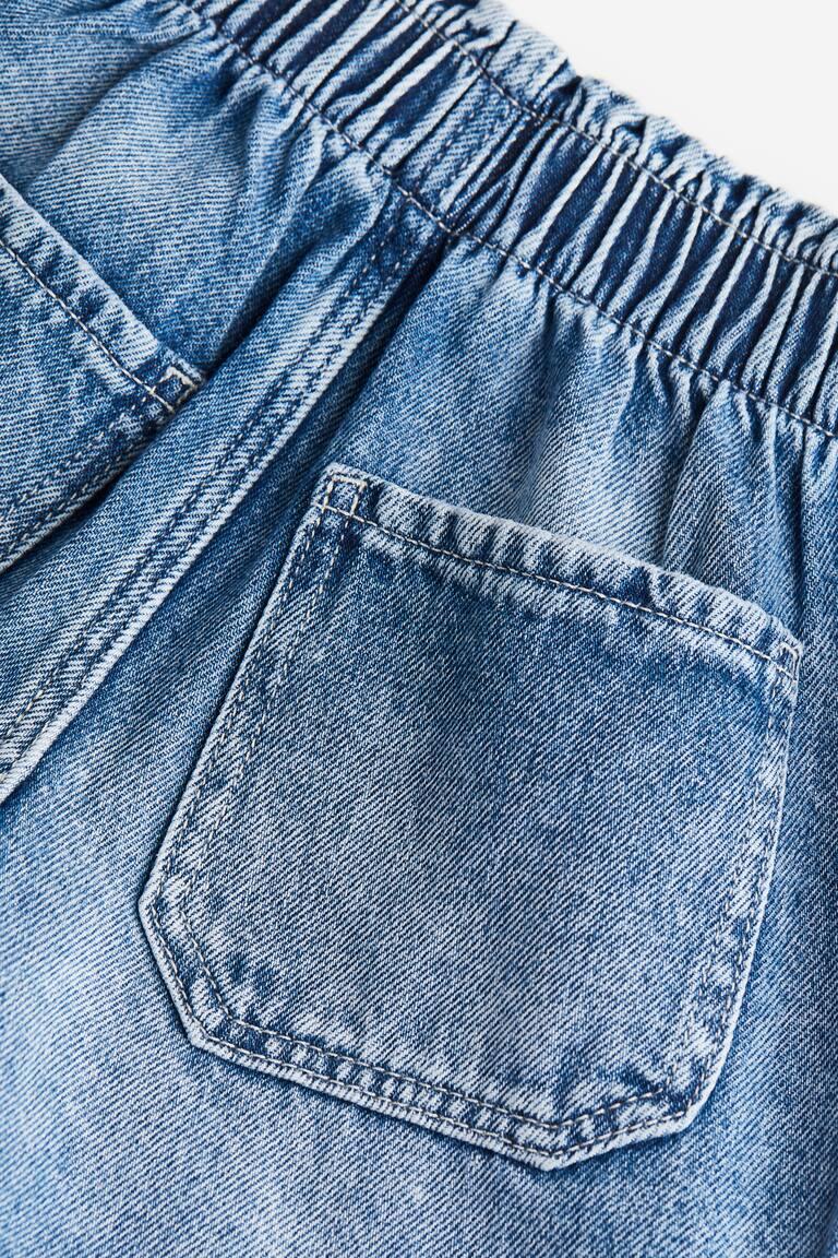 H&M Vaquero corto Loose Fit - Crema - NIÑOS Grandes descuentos