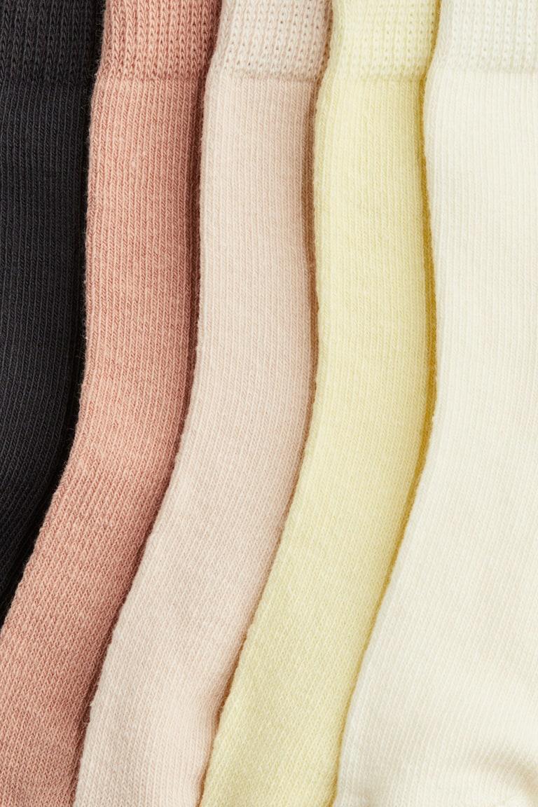 H&M Pack de 5 calcetines - Rosa/Azul claro - NIÑOS En oferta