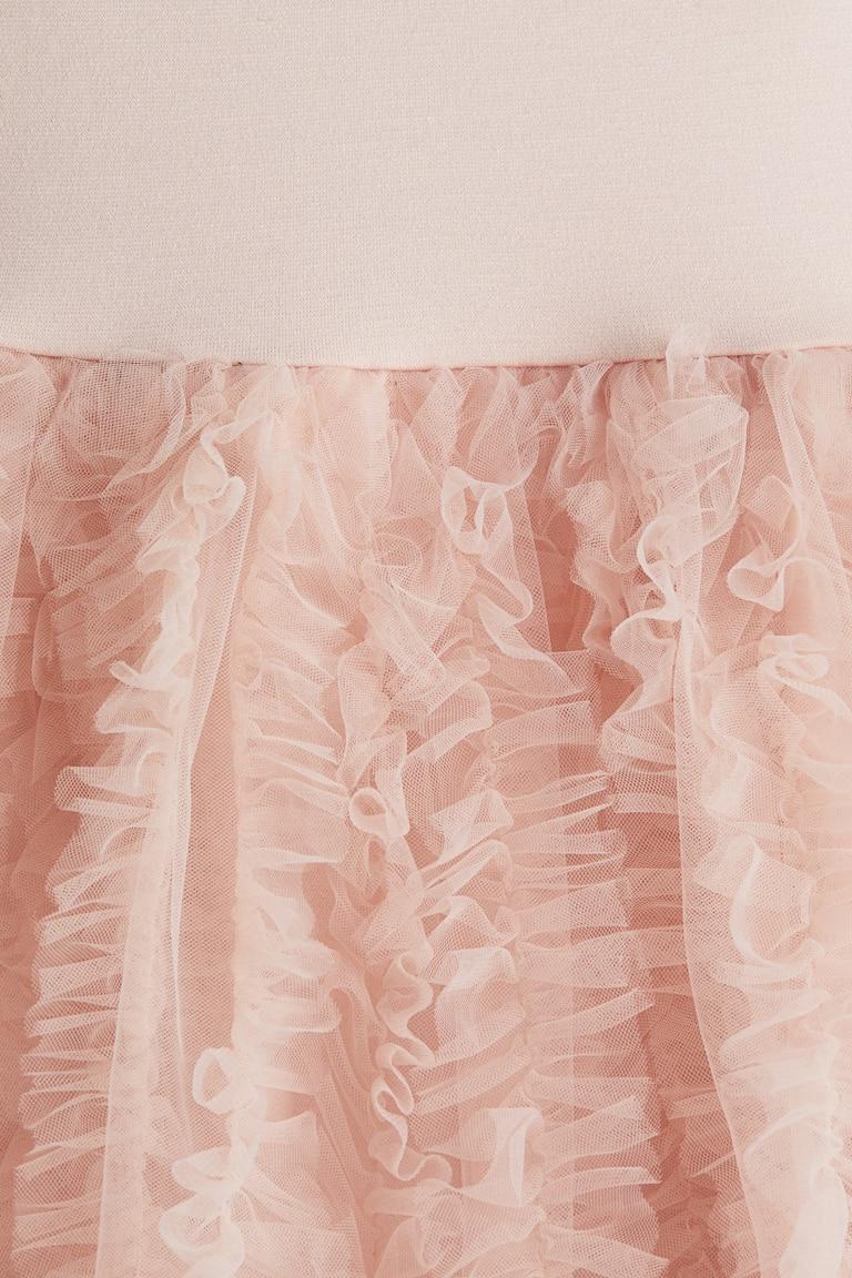 H&M Vestido con falda acampanada - Blanco - NIÑOS Rebajas