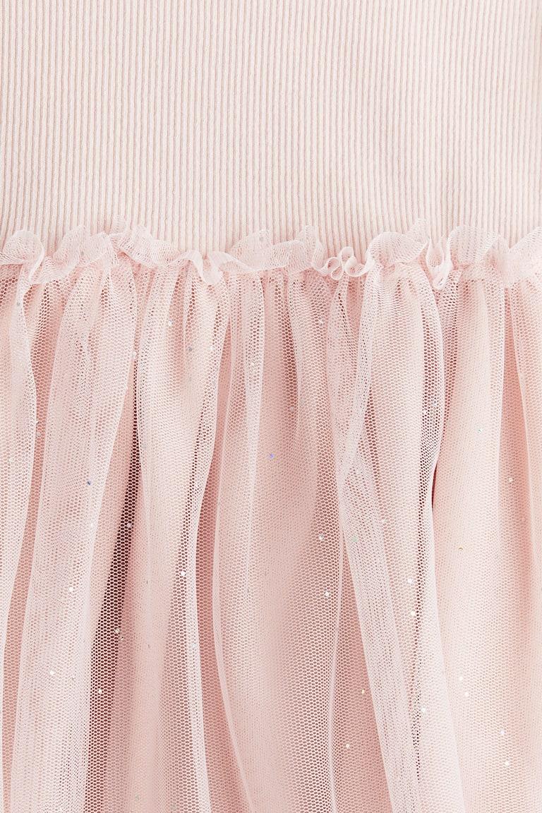 H&M Vestido con falda de tul - Blanco - NIÑOS Ventas relámpago