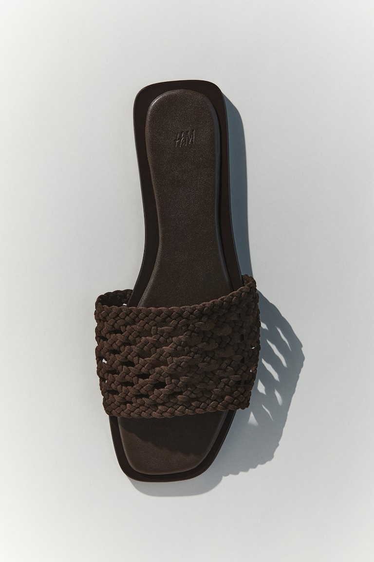 H&M Braided sandals - Negro - MUJER