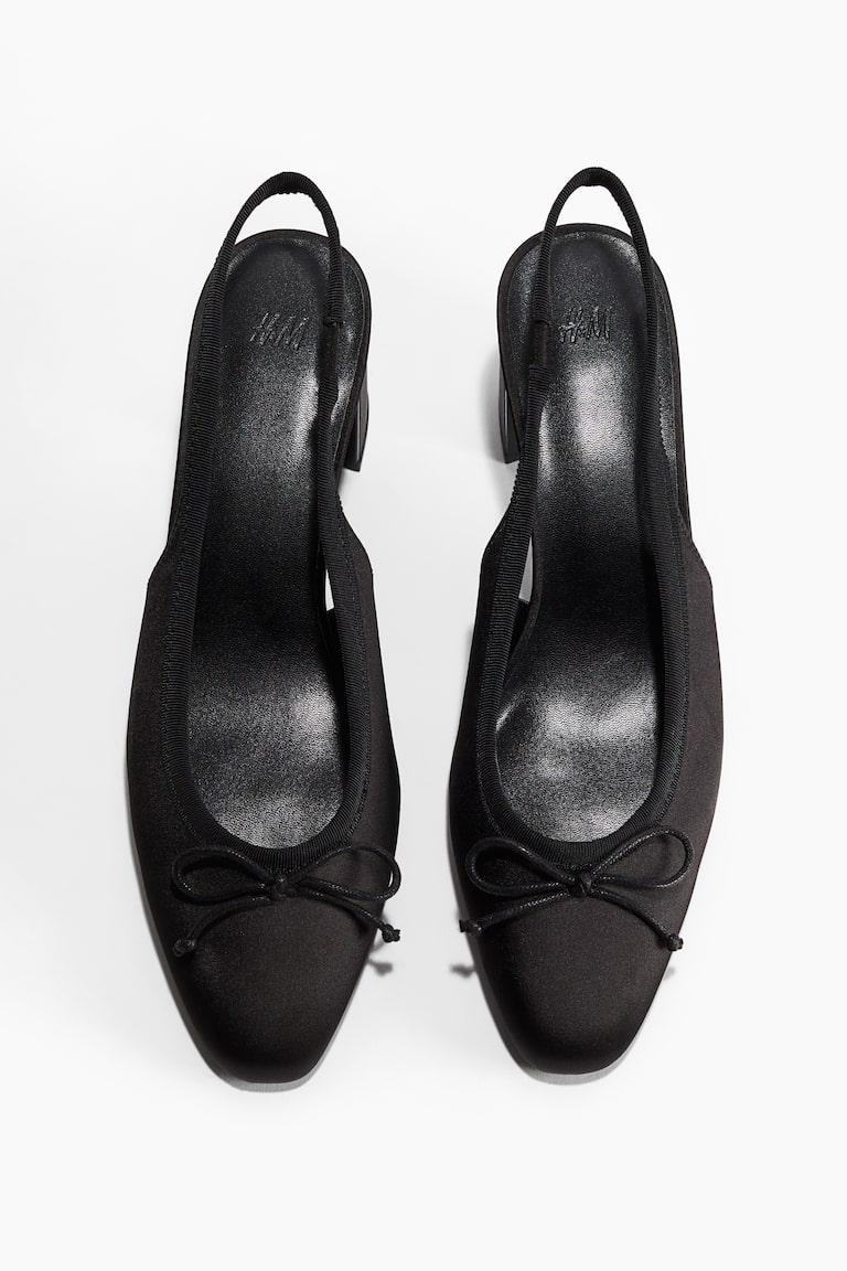 H&M Salones destalonados - Negro - MUJER Envío gratis