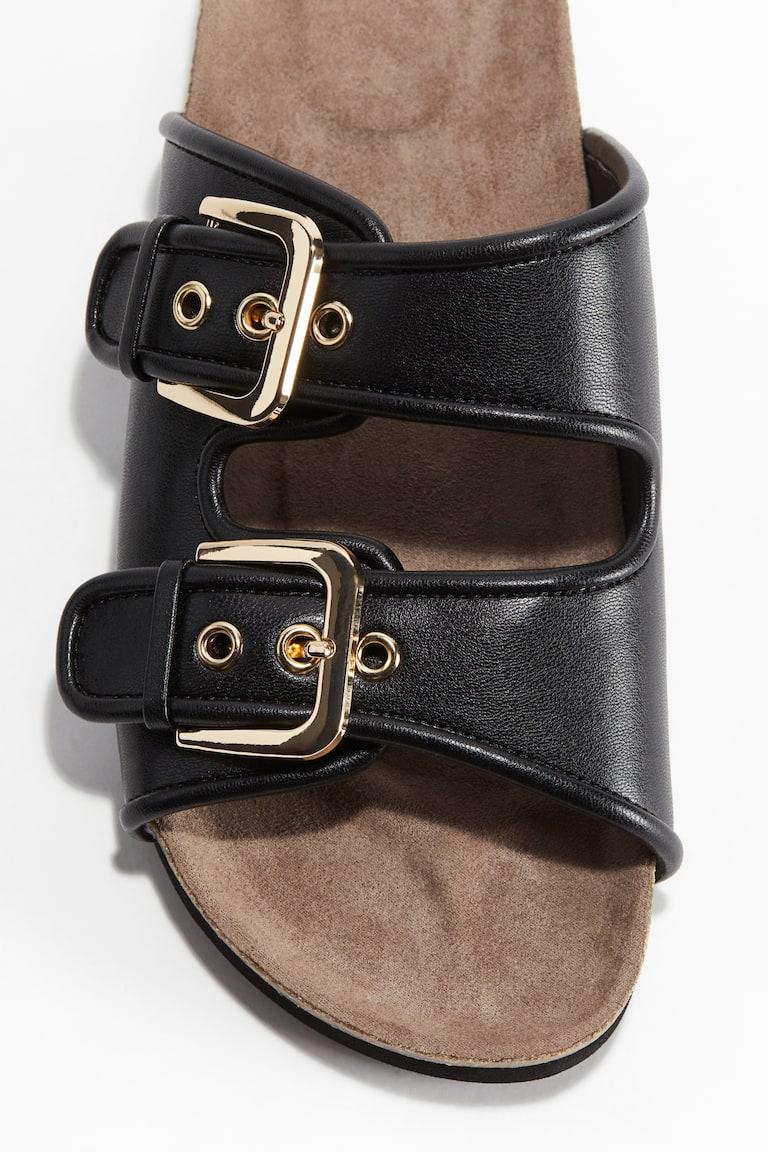 H&M Sandalias - Negro - MUJER