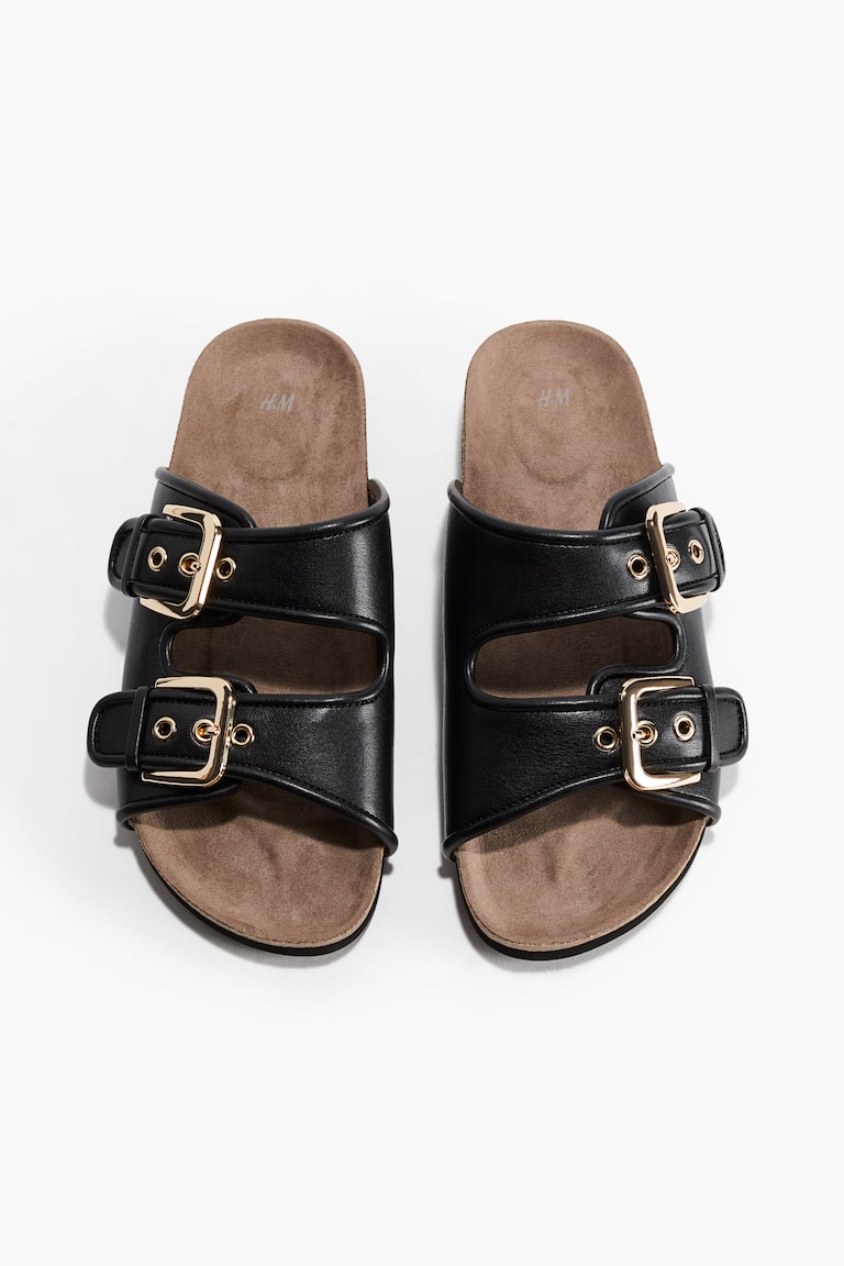 H&M Sandalias - Negro - MUJER Envío gratis