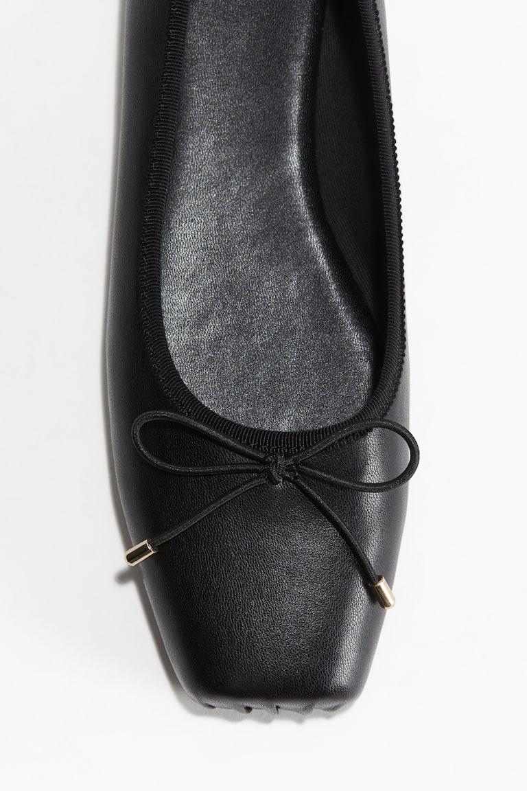 H&M Bailarinas - Negro - MUJER ÚLTIMAS EDICIONES