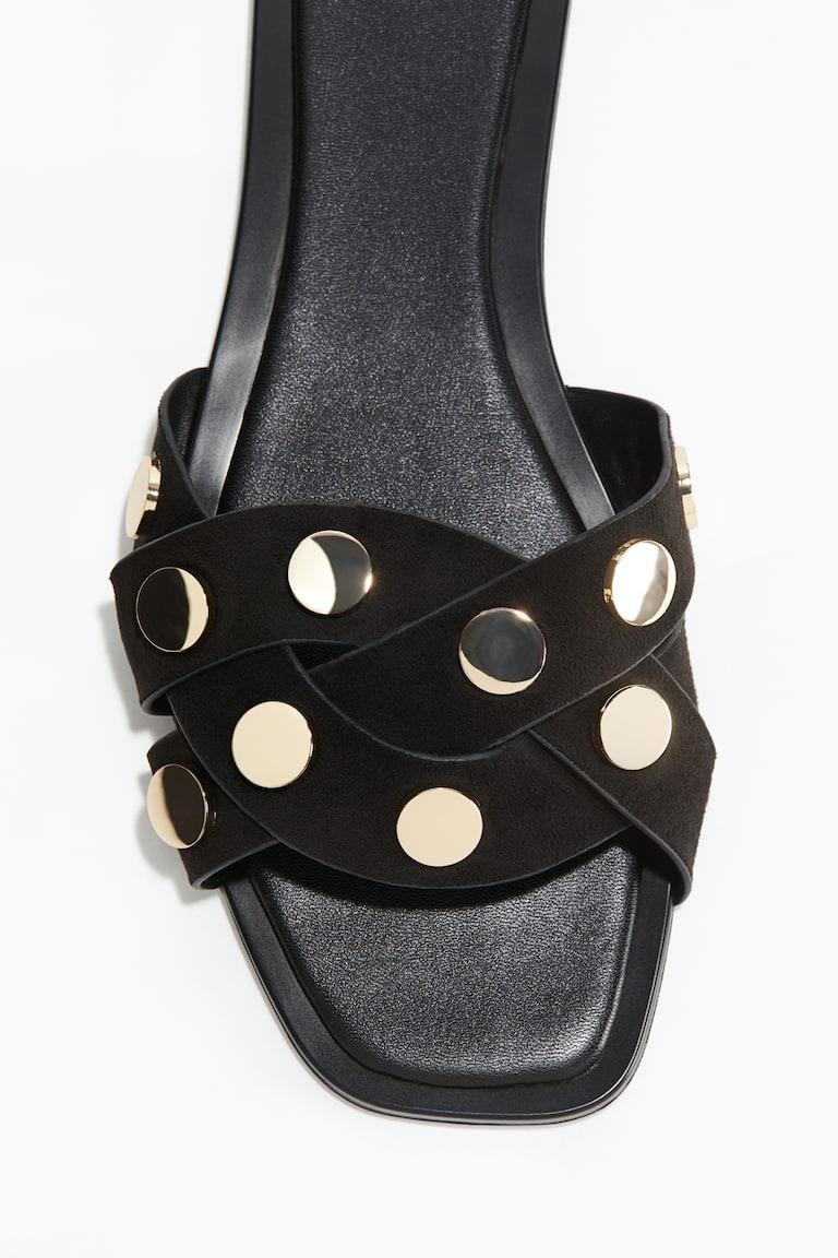 H&M Braided sandals - Marrón/Dorado - MUJER Último día
