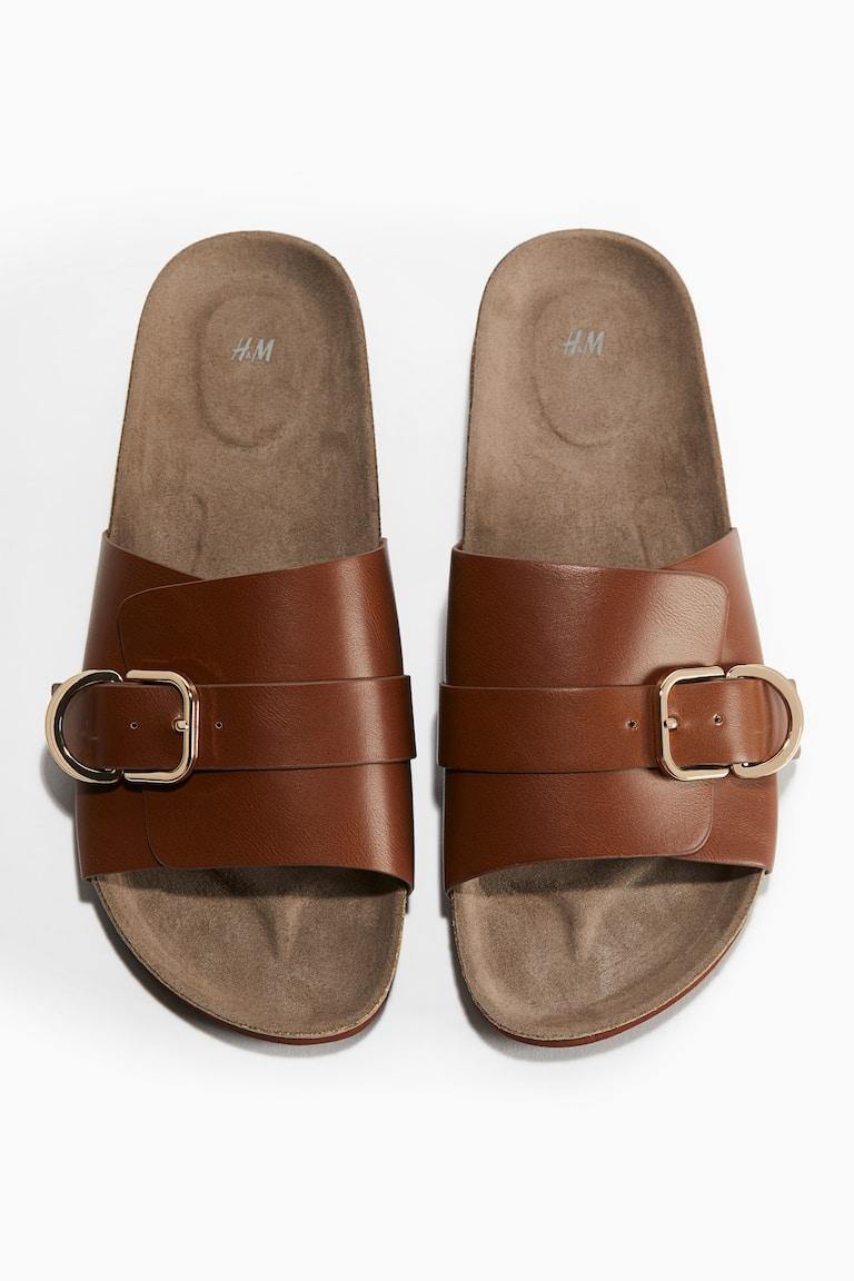 H&M Sandalias - Marrón - MUJER