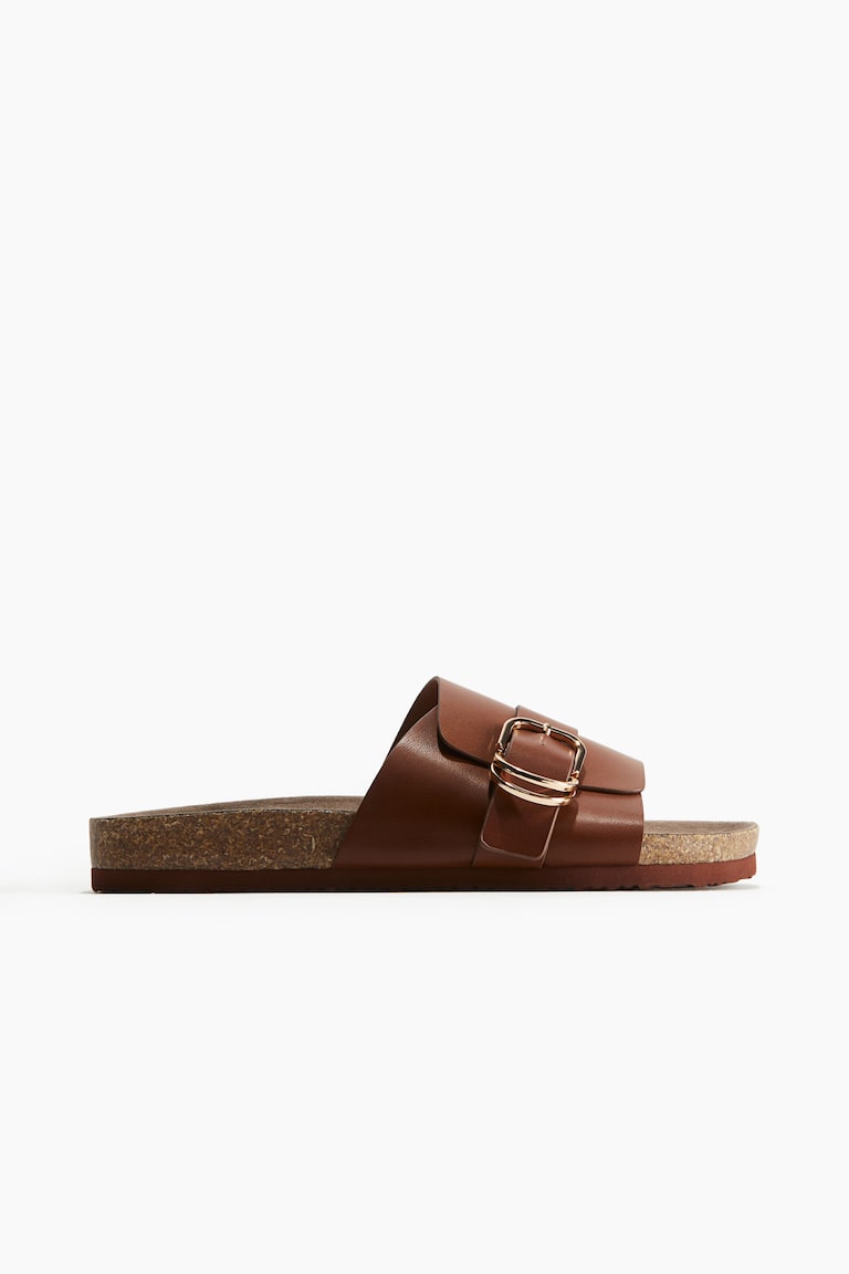 H&M Sandalias - Marrón - MUJER Precio de fábrica