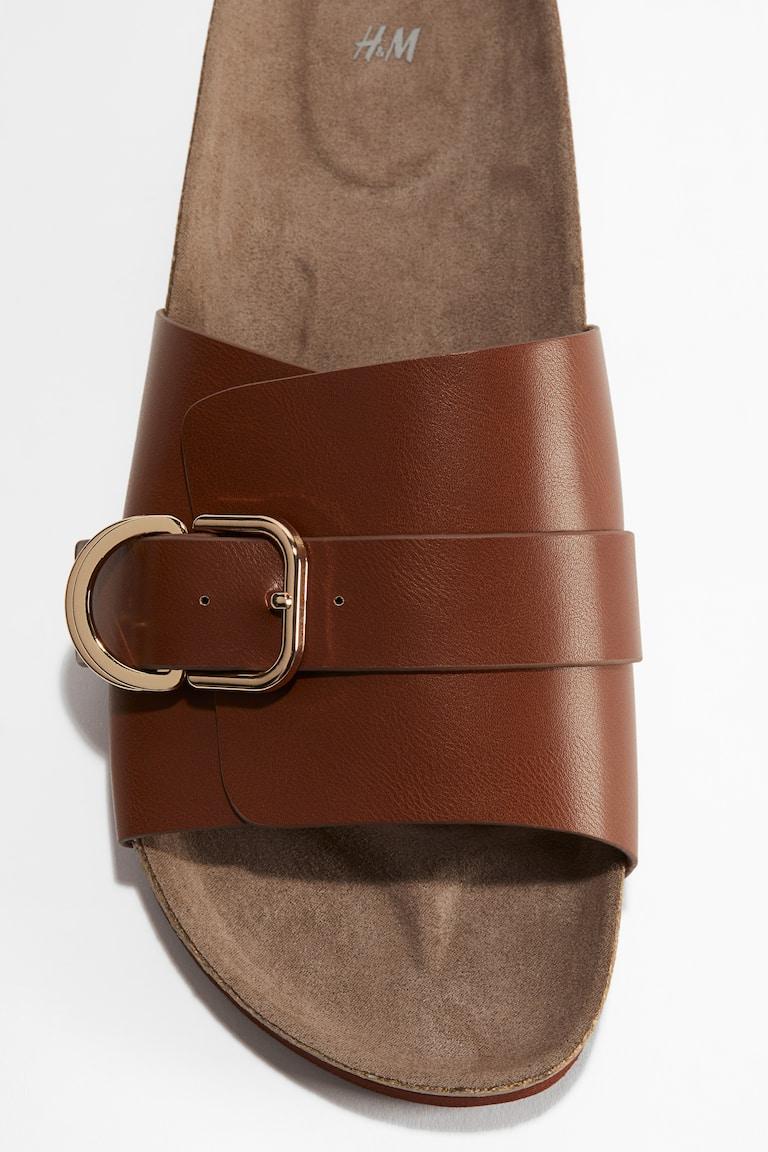 H&M Sandalias - Marrón - MUJER Precio de fábrica
