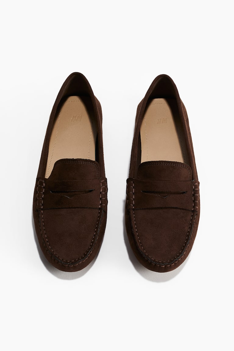 H&M Mocasines cepillados - Negro - MUJER Outlet online