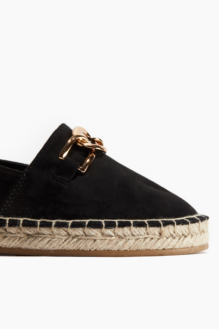 H&M Alpargatas con adorno de metal - Beige claro - MUJER Ofertas