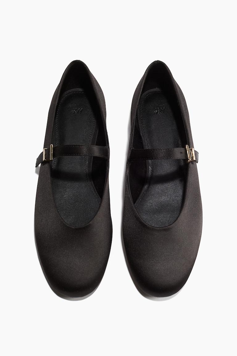 H&M Bailarinas estilo merceditas - Negro - MUJER Rebajas top