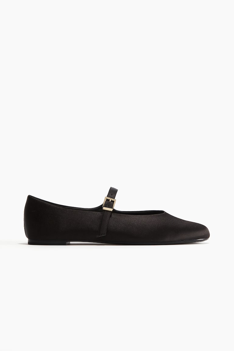 H&M Bailarinas estilo merceditas - Negro - MUJER Rebajas top