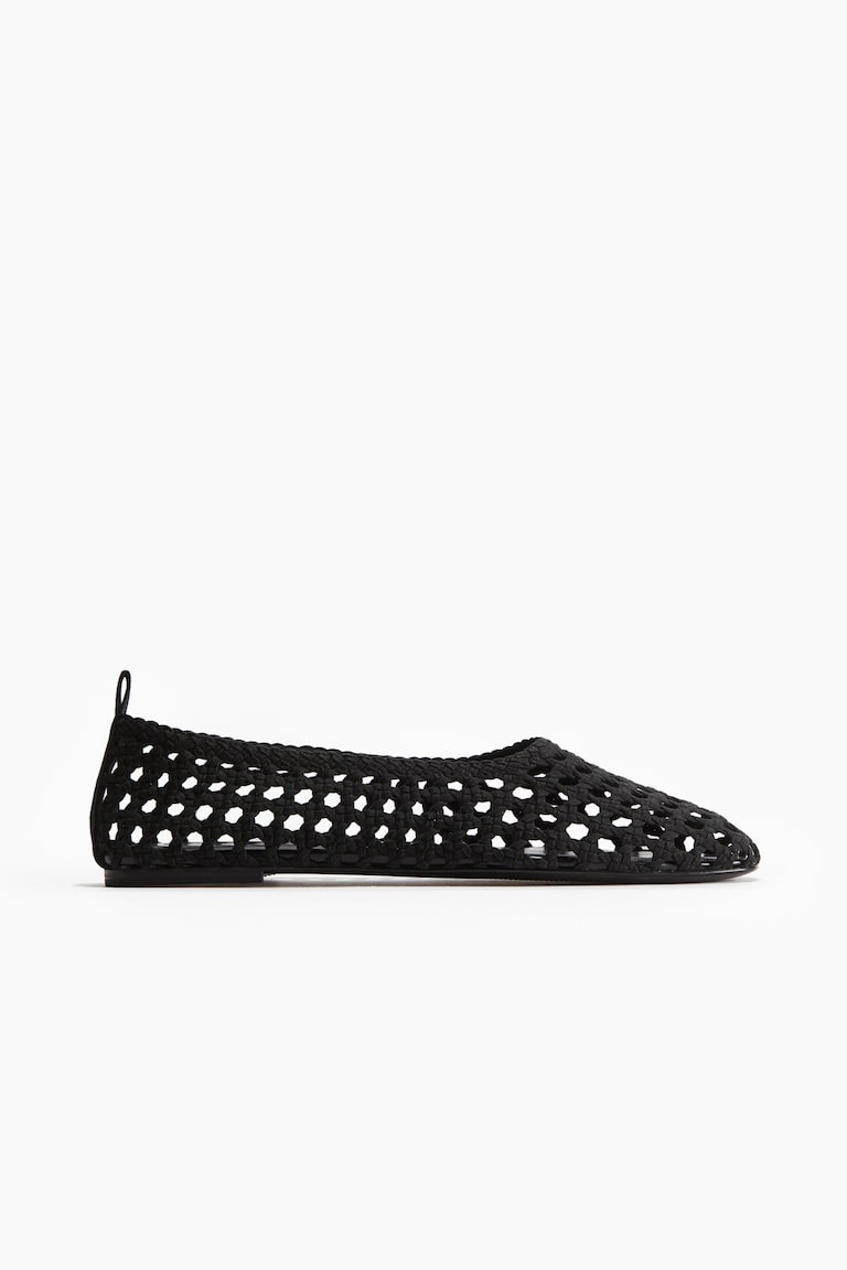 H&M Bailarinas trenzadas - Marrón oscuro - MUJER Promoción por tiempo limitado