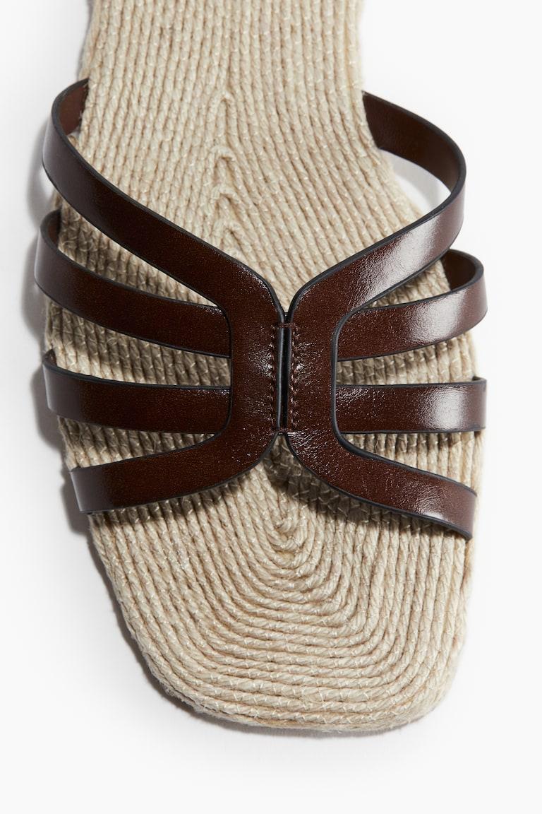 H&M Sandalias alpargata - Beige claro - MUJER Venta caliente