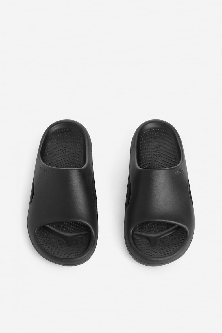 H&M Crocs Mellow Recovery Slides - Negro - MUJER Rebajas baratas
