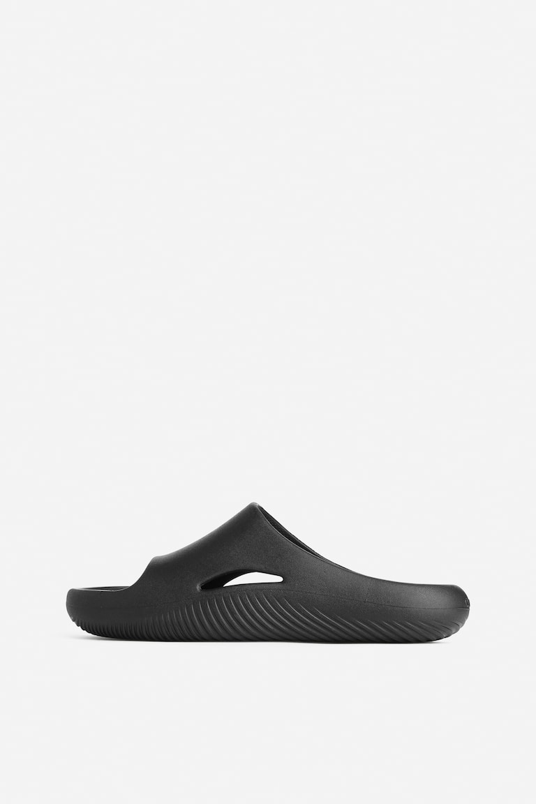 H&M Crocs Mellow Recovery Slides - Negro - MUJER Rebajas baratas