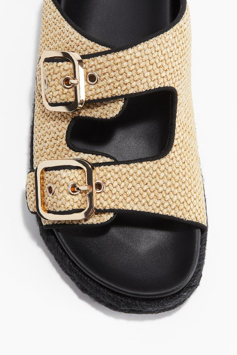 H&M Sandalias estilo alpargata - Beige - MUJER Mejor oferta