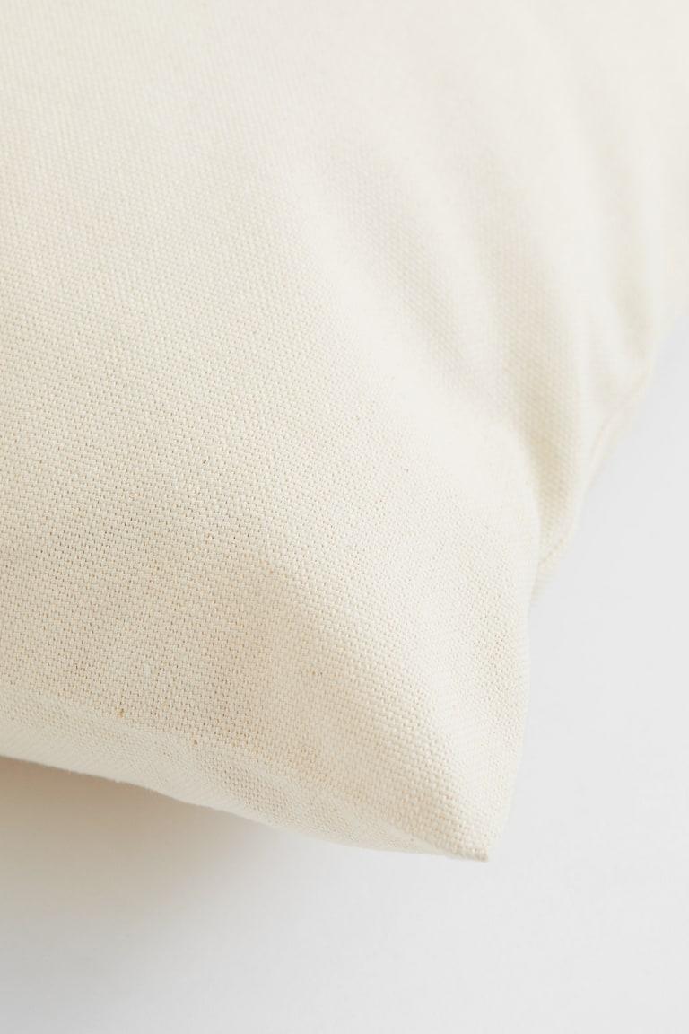 H&M Funda de cojín en lona de algodón - Beige - HOME En línea