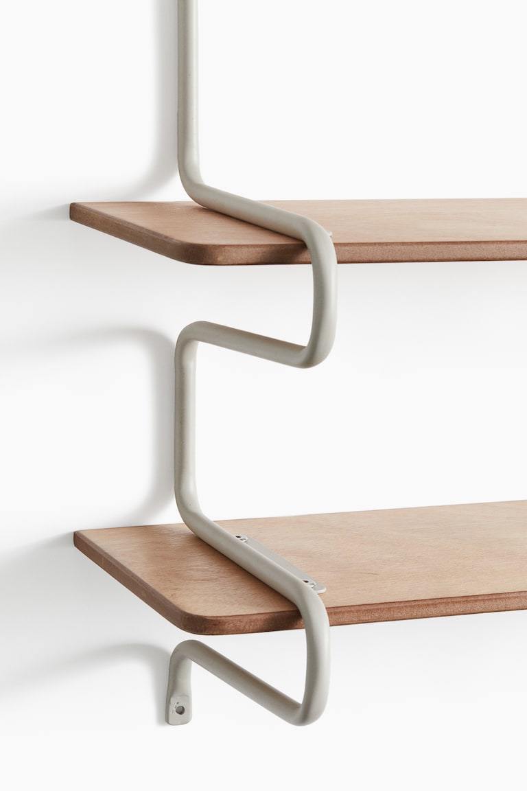 H&M Estante de pared con tres baldas - Blanco - HOME Tienda