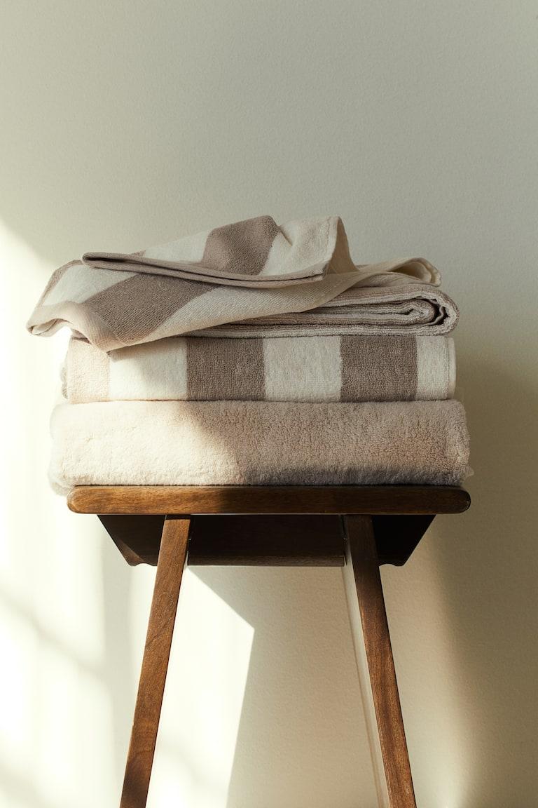 H&M Toalla de baño - Salvia/Rayas - HOME