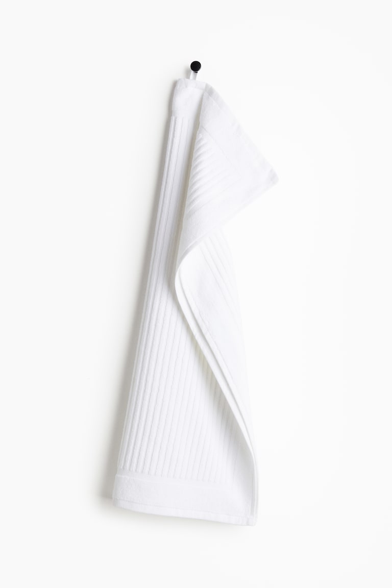 H&M Toalla de mano en algodón rizado - Blanco - HOME