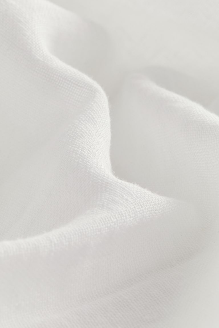 H&M Pack 2 paneles de cortina largos en mezcla de lino - Beige - HOME Superdescuento