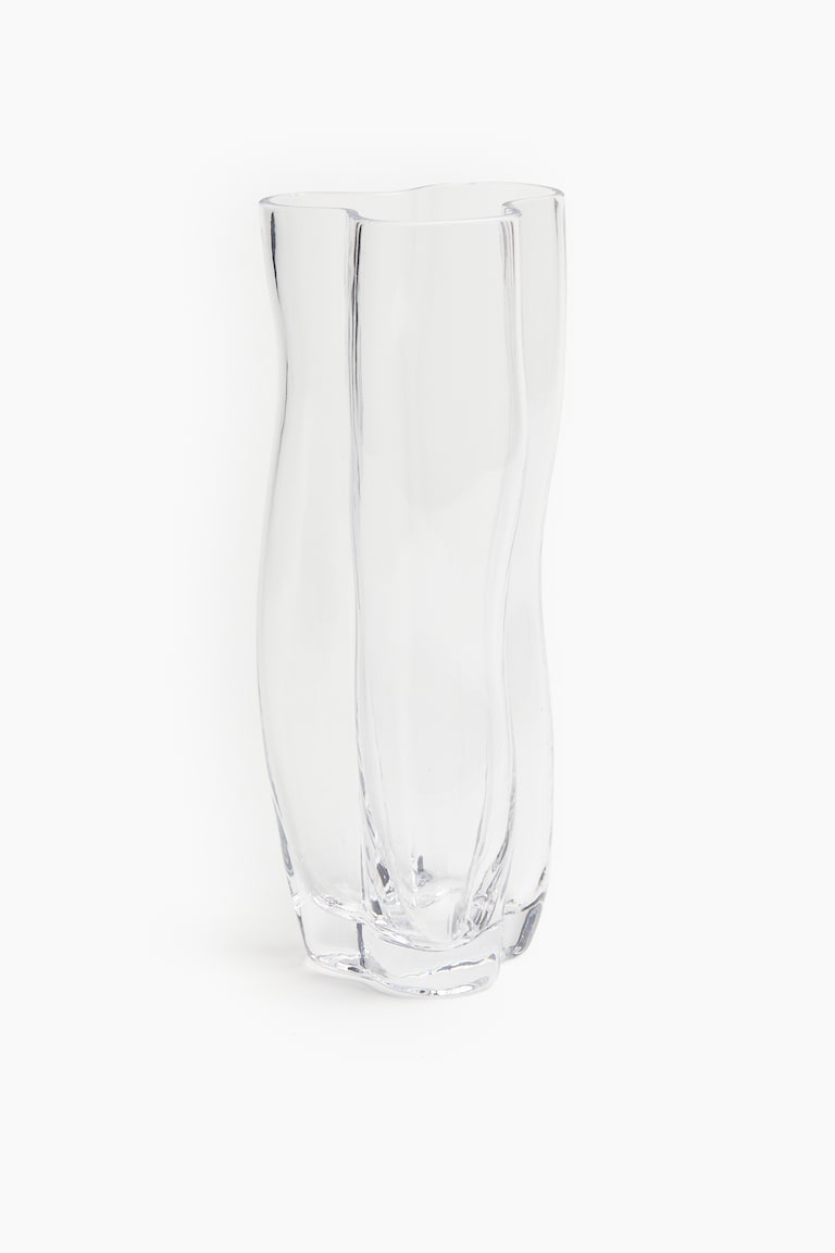 H&M Jarrón alto de vidrio - Transparente - HOME Grandes descuentos
