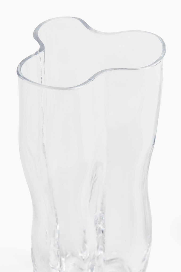 H&M Jarrón alto de vidrio - Transparente - HOME Grandes descuentos