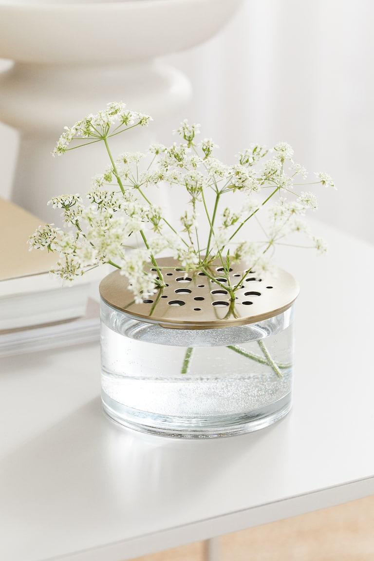 H&M Jarrón Ikebana de vidrio - Plateado - HOME Limitado a 3 días