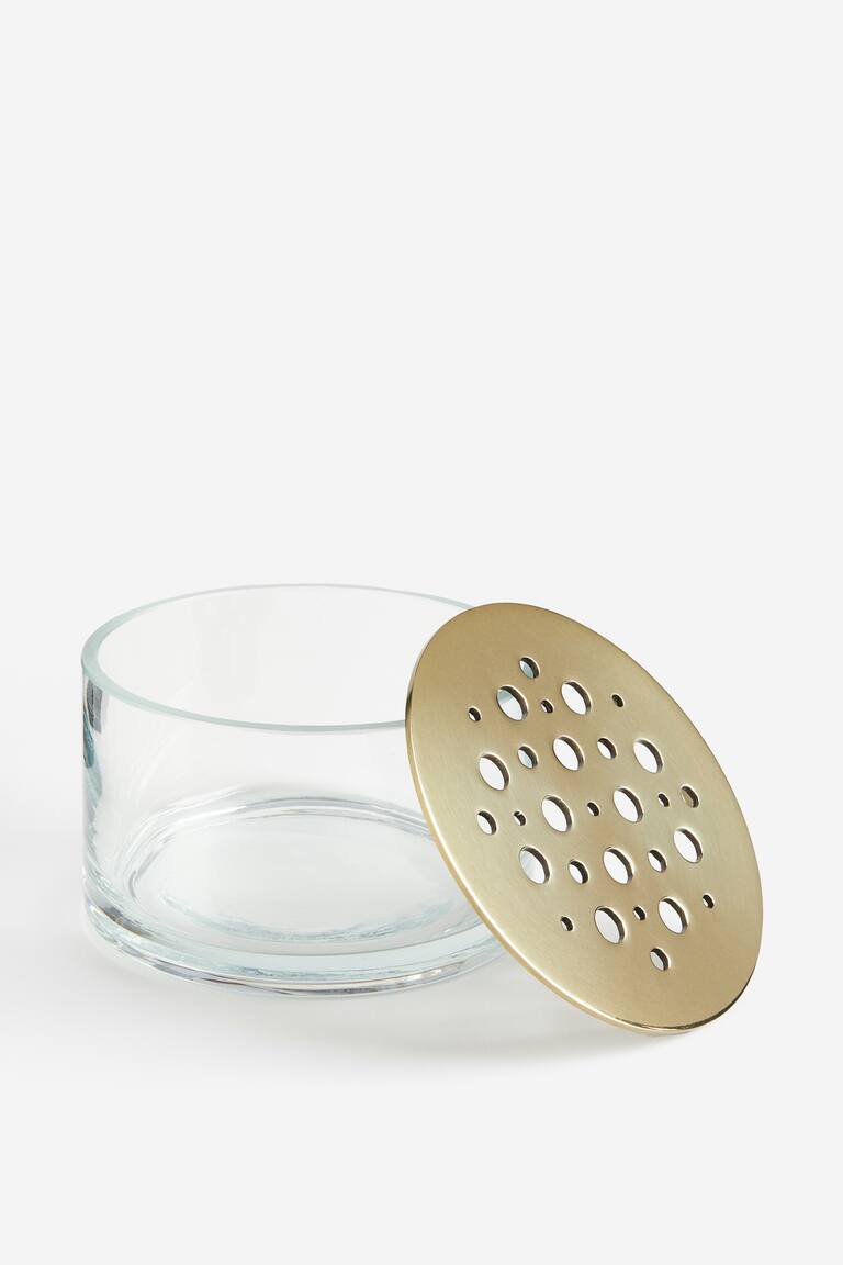 H&M Jarrón Ikebana de vidrio - Plateado - HOME Limitado a 3 días