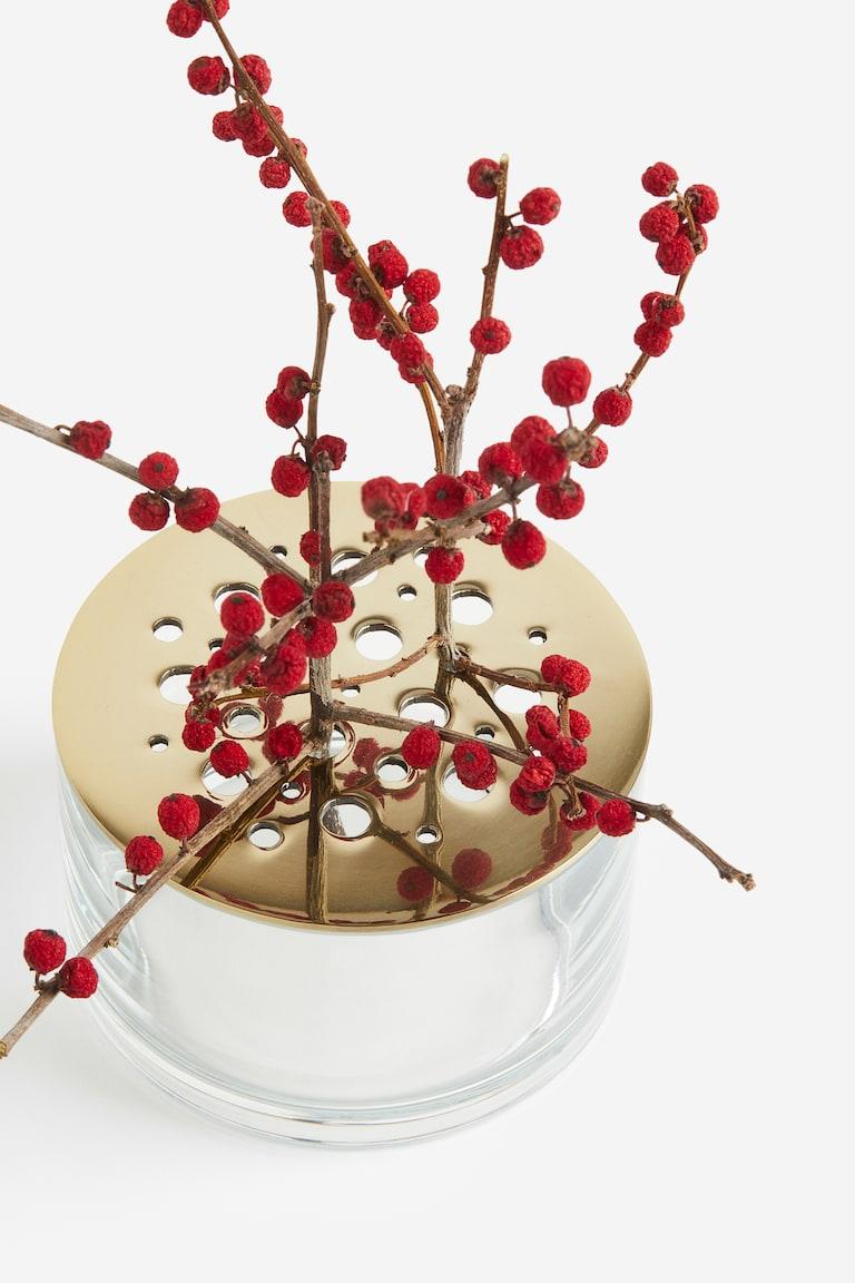 H&M Jarrón Ikebana de vidrio - Plateado - HOME Limitado a 3 días