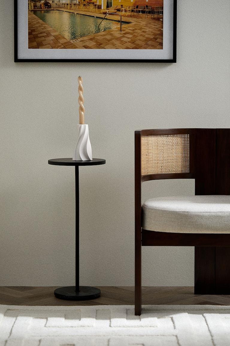 H&M Mesa auxiliar de acacia - Marrón - HOME Rebajas