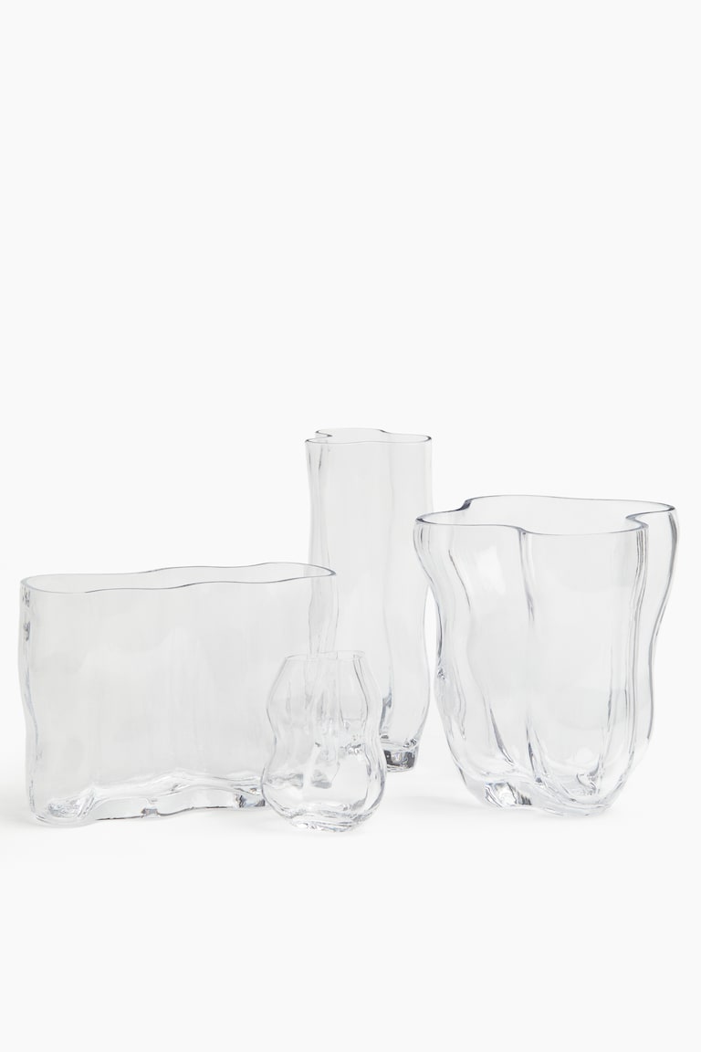H&M Jarrón pequeño de vidrio - Transparente - HOME Ofertas