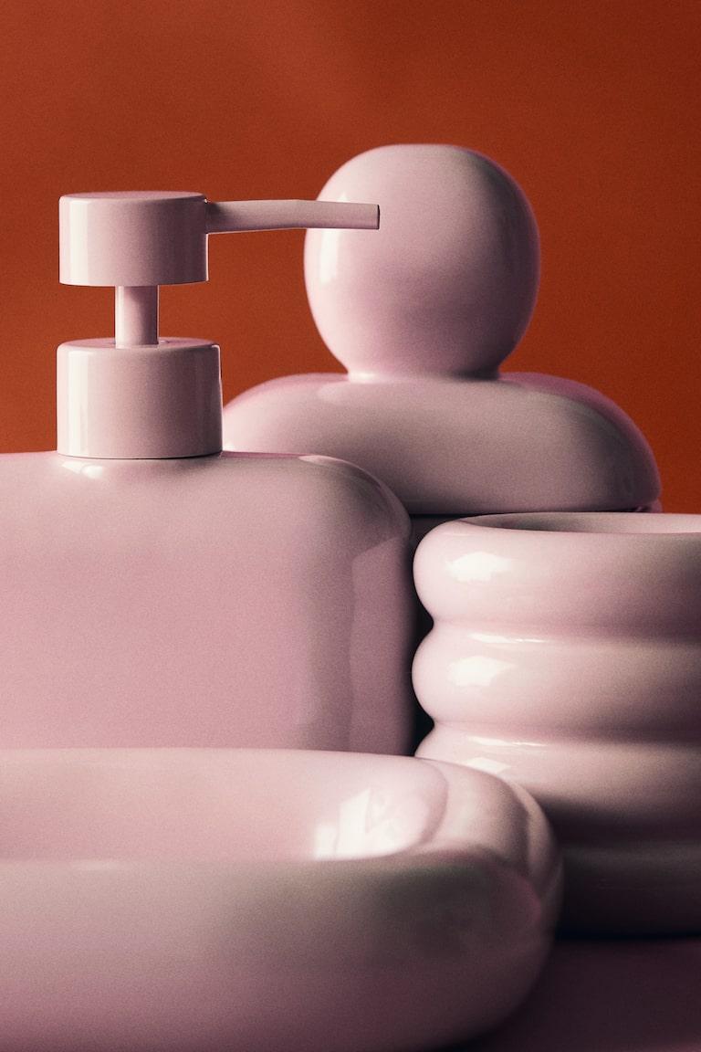 H&M Dispensador de jabón de gres - Blanco - HOME Rebajas de fábrica