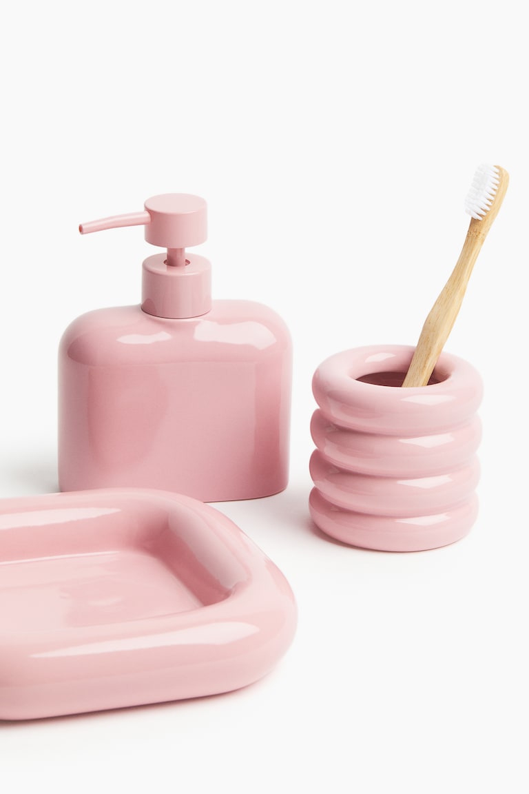 H&M Dispensador de jabón de gres - Blanco - HOME Rebajas de fábrica