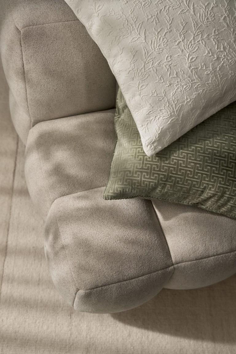 H&M Funda de cojín con textura - Verde caqui claro - HOME Últimos 3 días