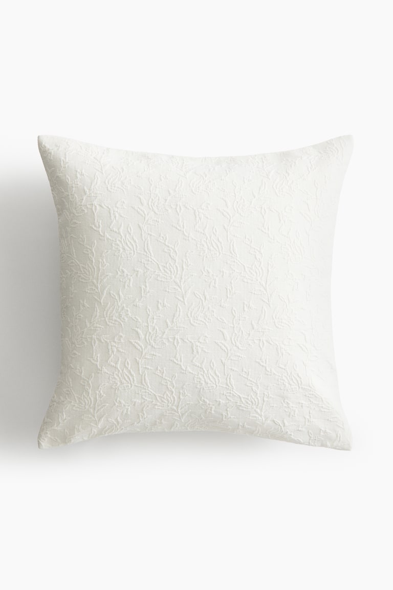 H&M Funda de cojín con textura - Blanco - HOME COMPRAR AHORA
